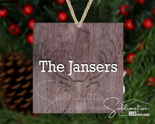 Load image into Gallery viewer, Christmas 3d Ornament Jasmina & Michelle 2021 Drive - Limited Time on Sale