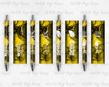Load image into Gallery viewer, 2023 Graduation Yellow and Black Pen Wraps Set 2