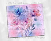 Load image into Gallery viewer, Abstract watercolor flowers
