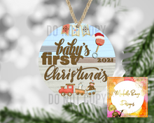 Load image into Gallery viewer, Christmas 3d Ornament Jasmina & Michelle 2021 Drive - Limited Time on Sale