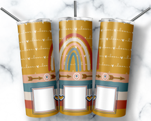 Load image into Gallery viewer, Boho Rainbow Stripes with PNG Picture Frames