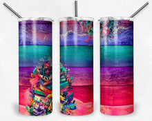 Load image into Gallery viewer, Bright Rainbow Wood and Floral Books Blank