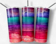 Load image into Gallery viewer, Bright Rainbow Wood Blank