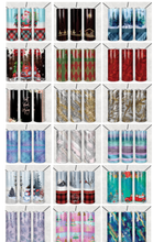 Load image into Gallery viewer, Christmas Drive Tumblers by Melissa & Michelle Raye Design 2021 - Limited Time on Sale