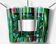 Load image into Gallery viewer, Horizontal Christmas Picture Frame Stained Glass