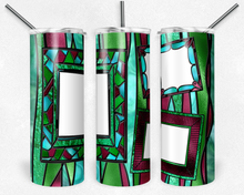 Load image into Gallery viewer, Three Christmas Picture Frames Stained Glass