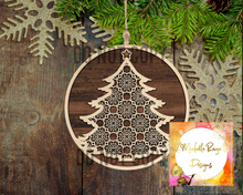 Load image into Gallery viewer, Christmas 3d Ornament Jasmina & Michelle 2021 Drive - Limited Time on Sale