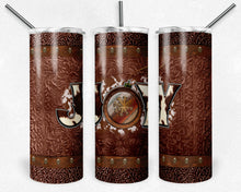 Load image into Gallery viewer, Christmas Tooled Leather Western Joy Bundle
