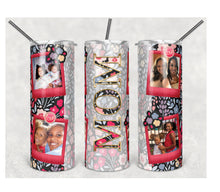 Load image into Gallery viewer, Doodle Flowers and Picture Frames Blank with Mom and Grandmom PNG Overlays