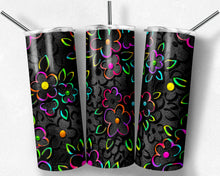 Load image into Gallery viewer, Fluorescent Rainbow Peekaboo Flowers