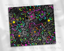 Load image into Gallery viewer, Fluorescent Rainbow Peekaboo Flowers