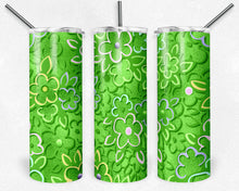 Load image into Gallery viewer, Lime Green Peekaboo Flowers