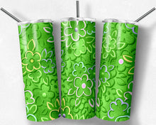Load image into Gallery viewer, Lime Green Peekaboo Flowers