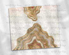 Load image into Gallery viewer, Bronze and Gold Geode