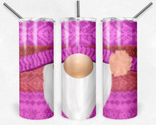 Load image into Gallery viewer, Christmas Knit Gnome Pink and Orange