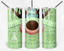 Load image into Gallery viewer, Christmas Knit Reindeer Green