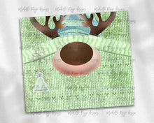Load image into Gallery viewer, Christmas Knit Reindeer Green