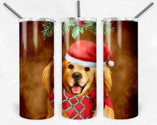 Load image into Gallery viewer, Christmas Golden Retriever