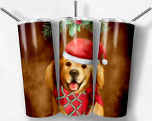 Load image into Gallery viewer, Christmas Golden Retriever