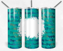 Load image into Gallery viewer, Happy Hanukkah with Bleach Blank