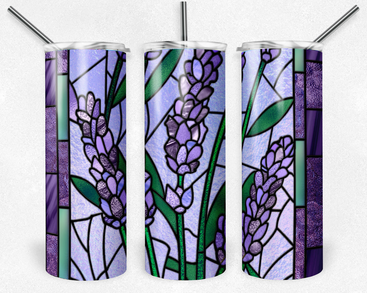 Lavender Stained Glass – Michelle Raye Designs