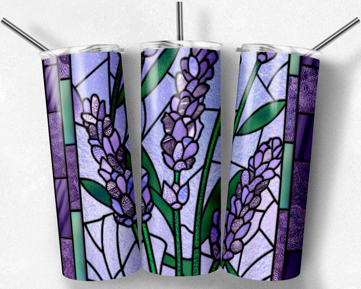 Lavender Stained Glass – Michelle Raye Designs
