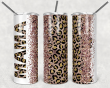 Load image into Gallery viewer, Rose Gold Leopard MAMA