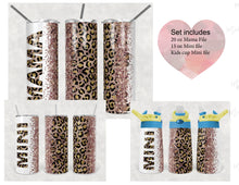 Load image into Gallery viewer, Rose Gold Leopard MAMA