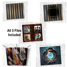 Load image into Gallery viewer, Masculine  Metal Bundle  Includes 5 files