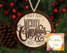 Load image into Gallery viewer, Christmas 3d Ornament Jasmina & Michelle 2021 Drive - Limited Time on Sale