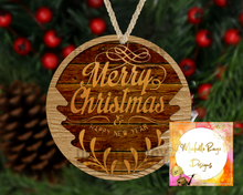 Load image into Gallery viewer, Christmas 3d Ornament Jasmina & Michelle 2021 Drive - Limited Time on Sale