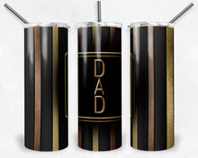 Load image into Gallery viewer, Masculine Metal Stripes Dad
