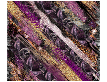 Load image into Gallery viewer, Purple and Gold Glitter Halloween Milky Way
