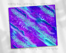 Load image into Gallery viewer, Teal and Purple Milky Way