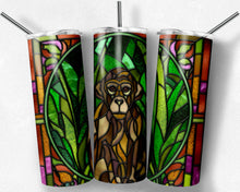 Load image into Gallery viewer, Monkey Stained Glass