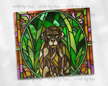 Load image into Gallery viewer, Monkey Stained Glass