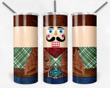 Load image into Gallery viewer, Christmas Tooled Leather  Western Nutcracker's bundle
