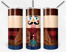 Load image into Gallery viewer, Christmas Tooled Leather  Western Nutcracker's bundle