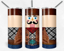 Load image into Gallery viewer, Christmas Tooled Leather  Western Nutcracker's bundle