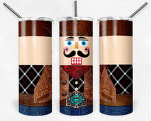 Load image into Gallery viewer, Christmas Tooled Leather  Western Nutcracker's bundle