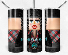 Load image into Gallery viewer, Christmas Tooled Leather  Western Girl Nutcracker's bundle