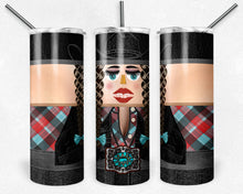 Load image into Gallery viewer, Christmas Tooled Leather  Western Girl Nutcracker's bundle