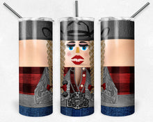 Load image into Gallery viewer, Christmas Tooled Leather  Western Girl Nutcracker's bundle