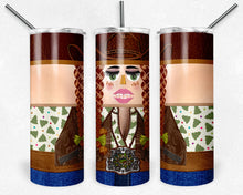 Load image into Gallery viewer, Christmas Tooled Leather  Western Girl Nutcracker's bundle