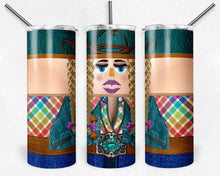 Load image into Gallery viewer, Christmas Tooled Leather  Western Girl Nutcracker's bundle