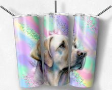 Load image into Gallery viewer, Labrador Retriever Lab, pastel milky way watercolor