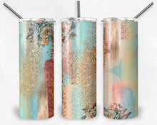Load image into Gallery viewer, Peach and Teal Floral Milky Way
