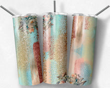Load image into Gallery viewer, Peach and Teal Floral Milky Way