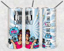 Load image into Gallery viewer, Pop Art Exercise Water Bottle 20 and 30 oz