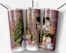 Load image into Gallery viewer, Christmas Snowman with 2 Picture Frames